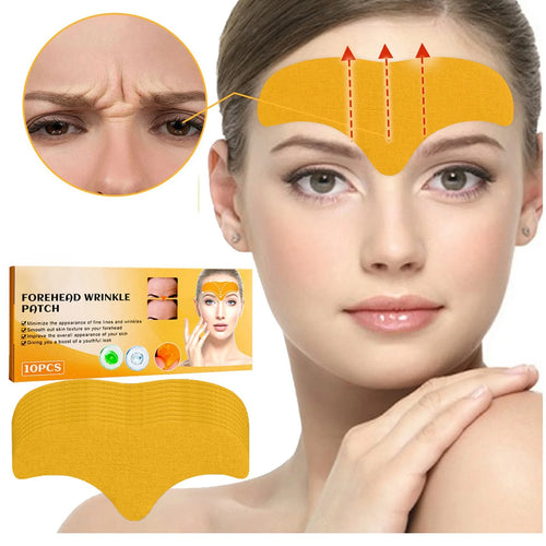 Forehead Wrinkle Patch, Anti-Wrinkle Forehead Patches with Collagen & Centella Asiatica for Frown Lines, Wrinkles, Fine Lines